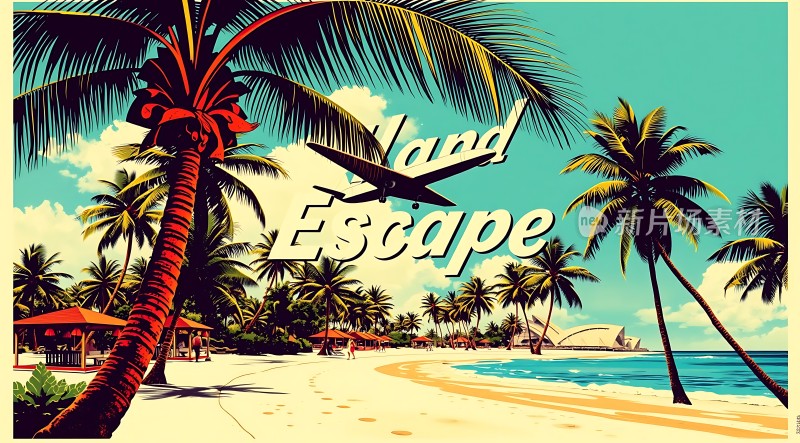 逃离喧嚣享受宁静的海滩时光