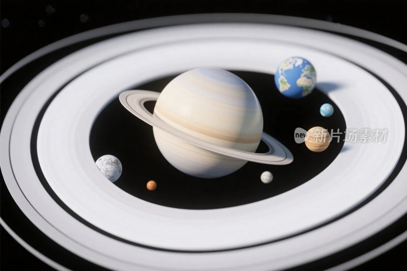 太阳系行星展示