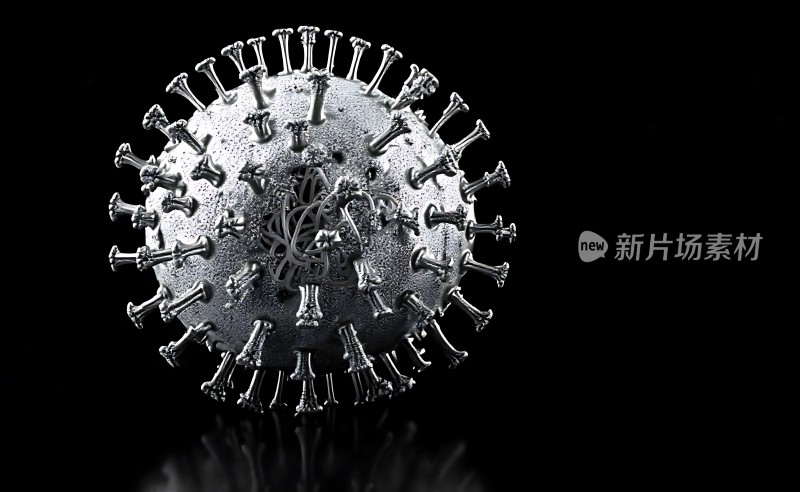 新片场素材 病毒微观世界