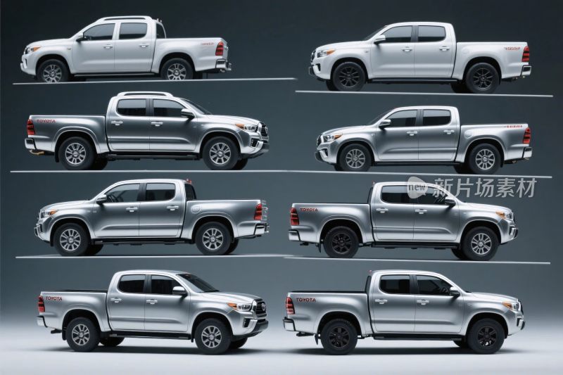 皮卡车系列展示