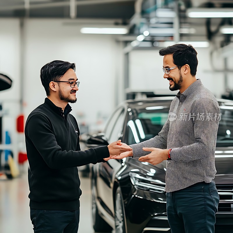 握手成交新车到手！