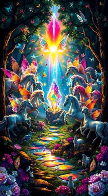 彩虹翅膀独角兽秘境之旅 彩虹翅膀独角兽秘境之旅