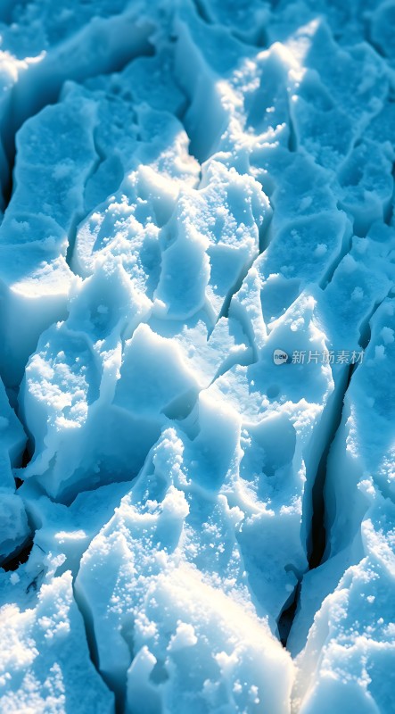 冰封世界晶莹剔透