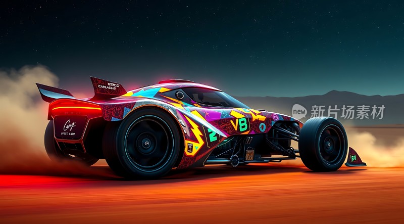 赛车竞速速度与激情碰撞！