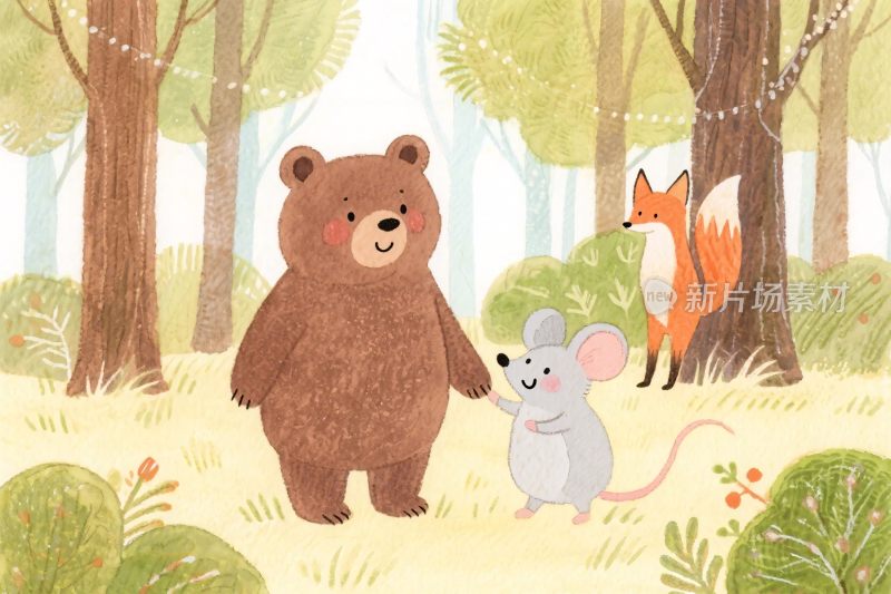 森林里动物伙伴