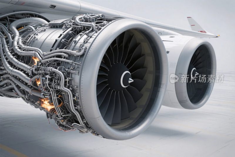 飞机发动机机械结构