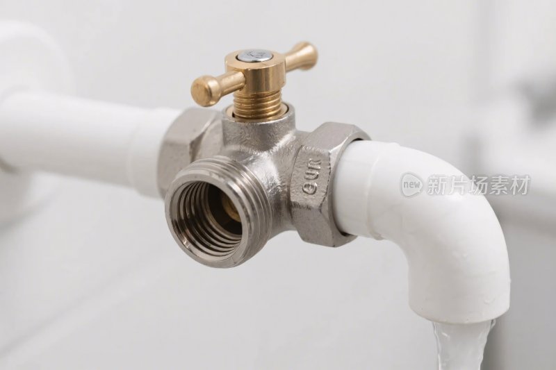 管道阀门特写图