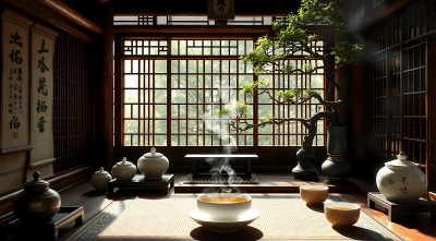 古风茶室雅致静好 古风茶室雅致静好