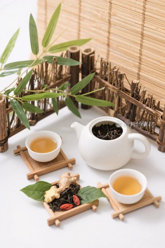 中式茶艺与竹元素