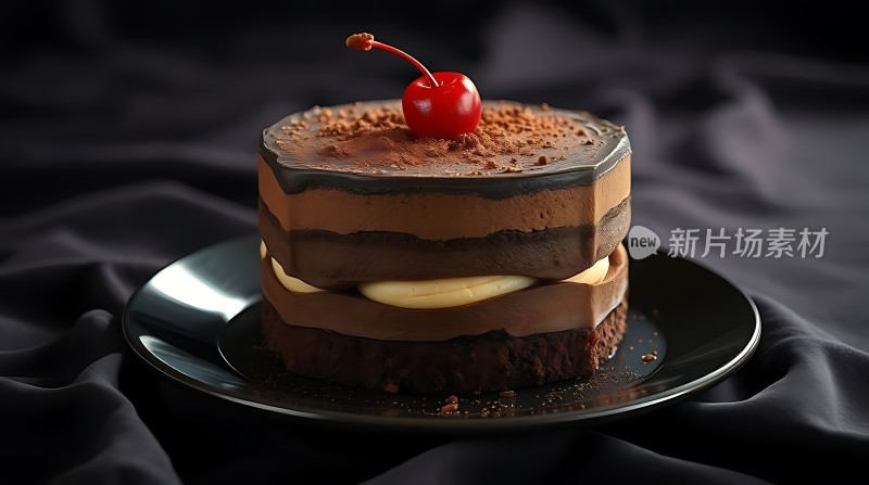 巧克力樱桃蛋糕