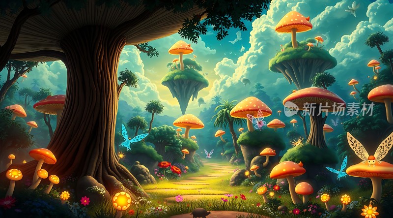 奇幻森林秘境之旅