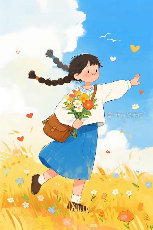 阳光下的快乐童年