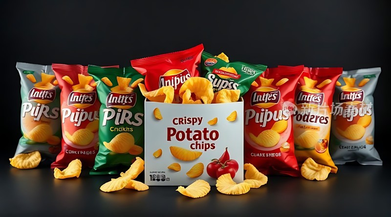 脆皮薯片大集合多种口味任你选！