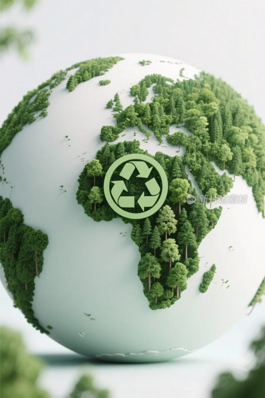地球环保插画