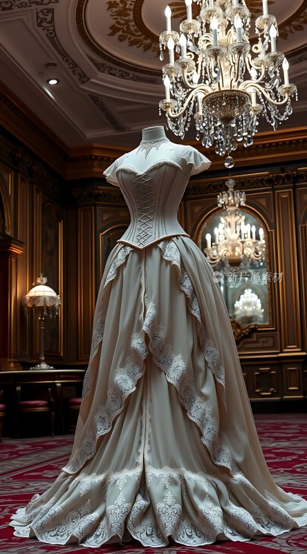 华丽礼服展示
