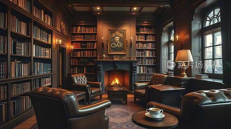 书房里的温暖时光