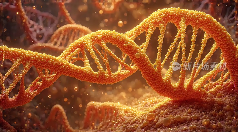 DNA螺旋结构之美