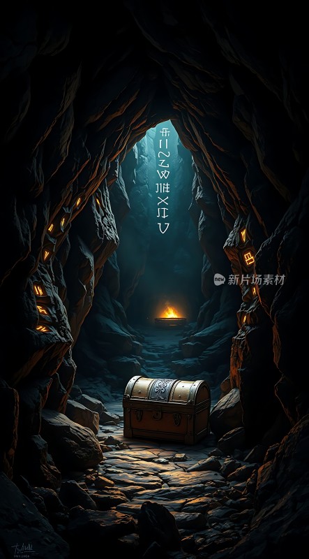 神秘洞穴中的宝藏