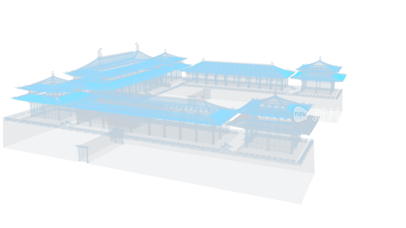 故宫 紫禁城背景地标古建筑老房子景区参观