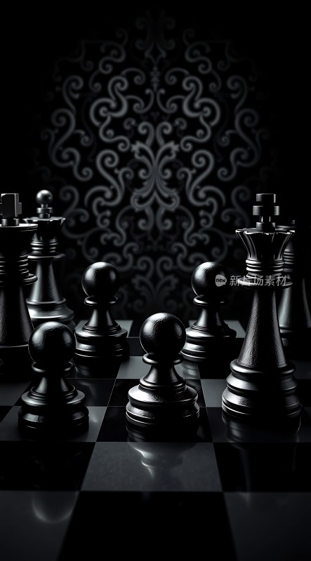 黑白棋局策略与智慧的对决