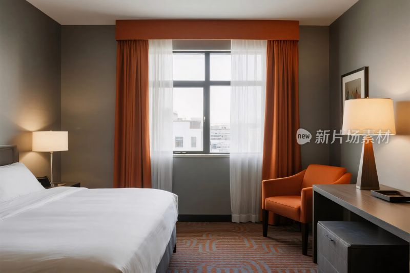酒店客房室内场景