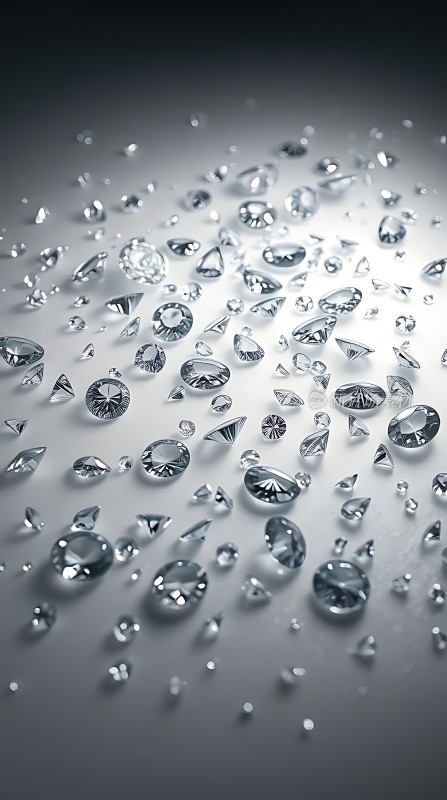 璀璨钻石闪耀光芒