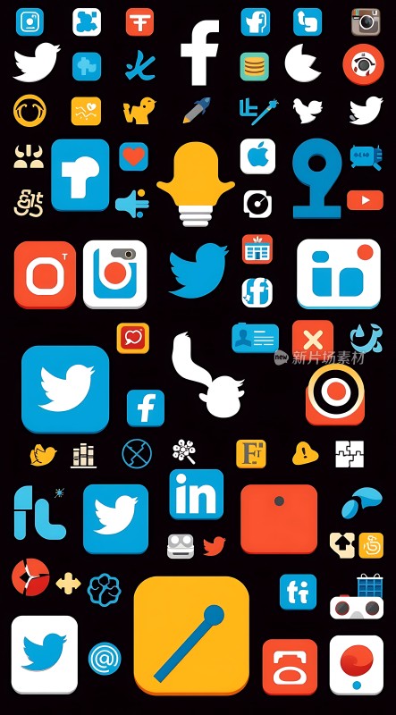 社交媒体图标大集合