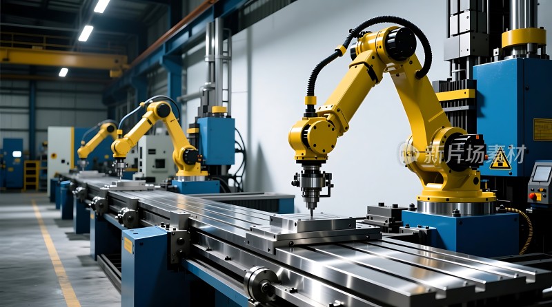 工业机器人生产线高效运作