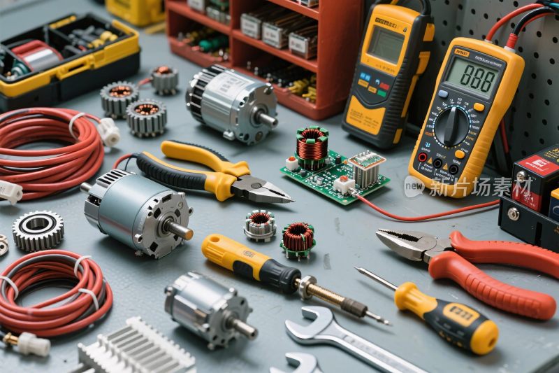 工具维修元件工作场景