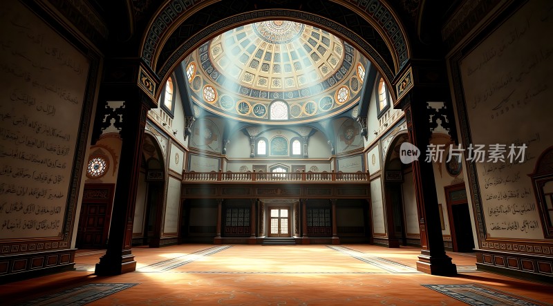 阳光洒满宏伟宫殿