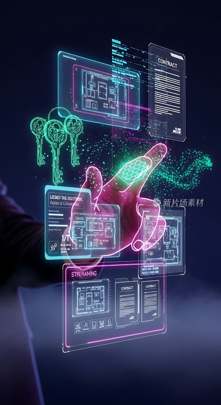 未来科技交互界面