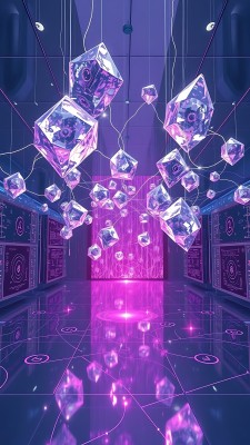 紫色科技走廊 紫色科技走廊