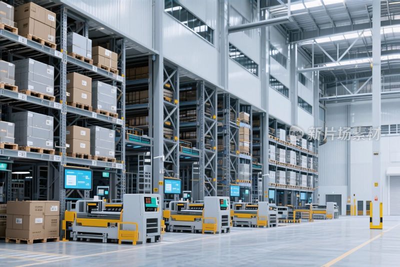 自动化仓库内部