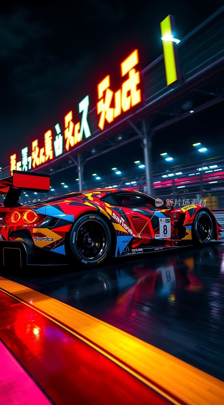 赛车之夜速度与激情的碰撞