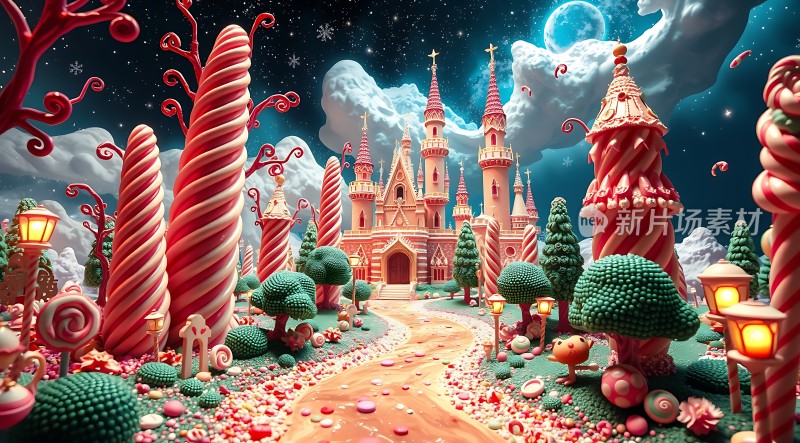 糖果王国梦幻城堡