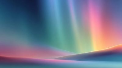 绚丽多彩的渐变光影背景