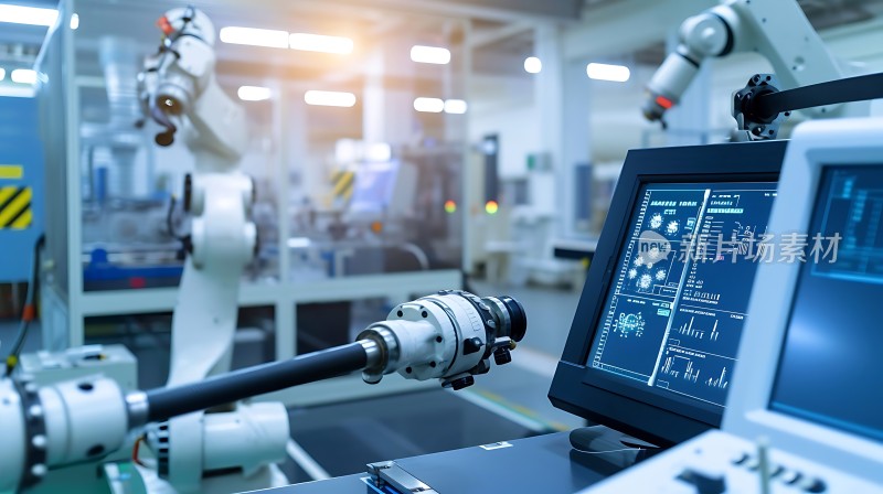 智能工厂机器人操作生产流程