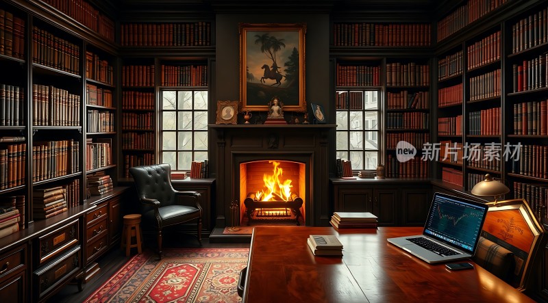 书房里的温暖与智慧