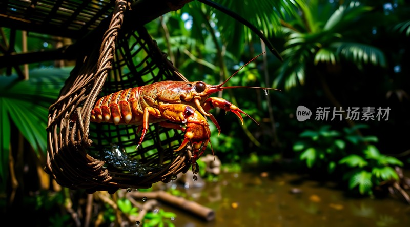 新片场素材 美味龙虾