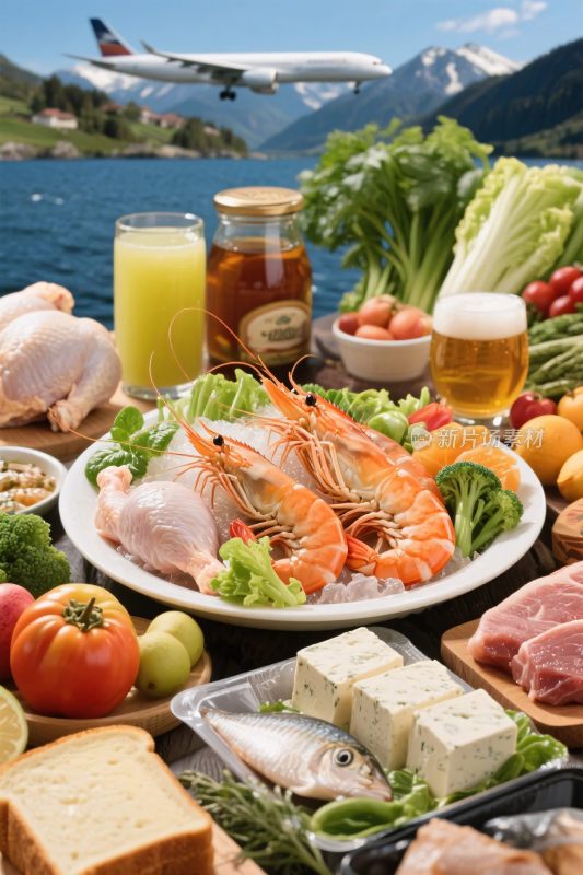 美味食材集合图