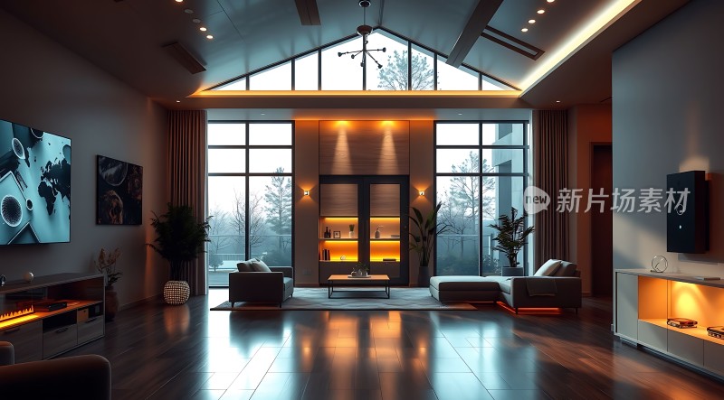 现代家居温馨舒适的生活空间