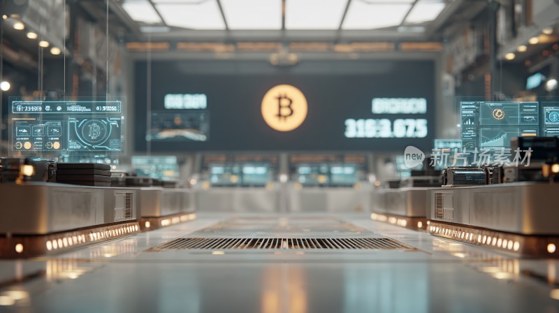 比特币挖矿机房场景