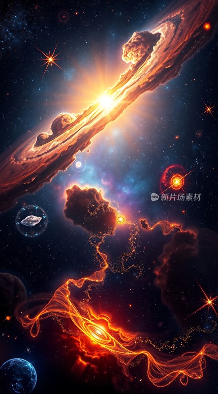 宇宙奇观星云、行星与恒星