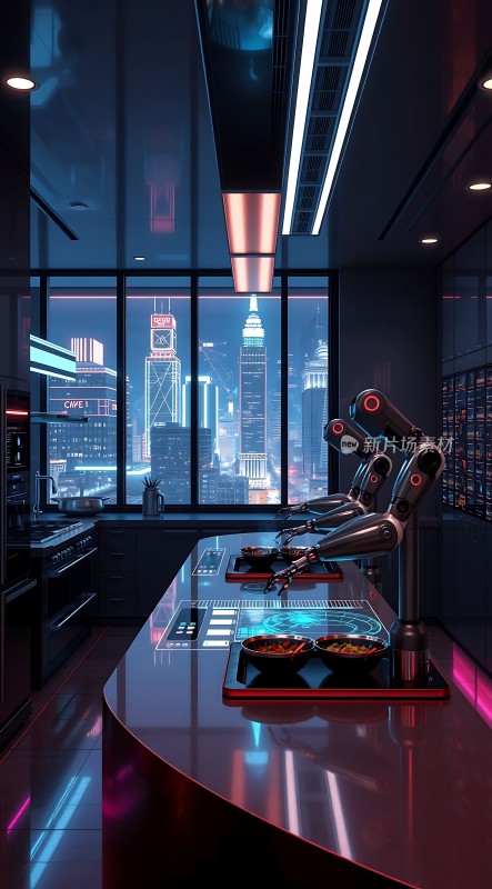 未来厨房智能机器人烹饪新时代