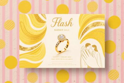 珠宝宣传插画设计 珠宝宣传插画设计