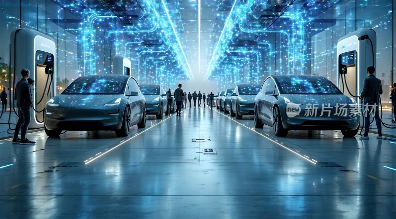 未来智能车库科技感十足！