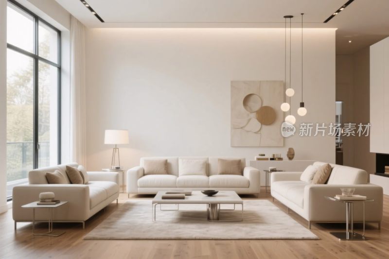 现代简约客厅布置