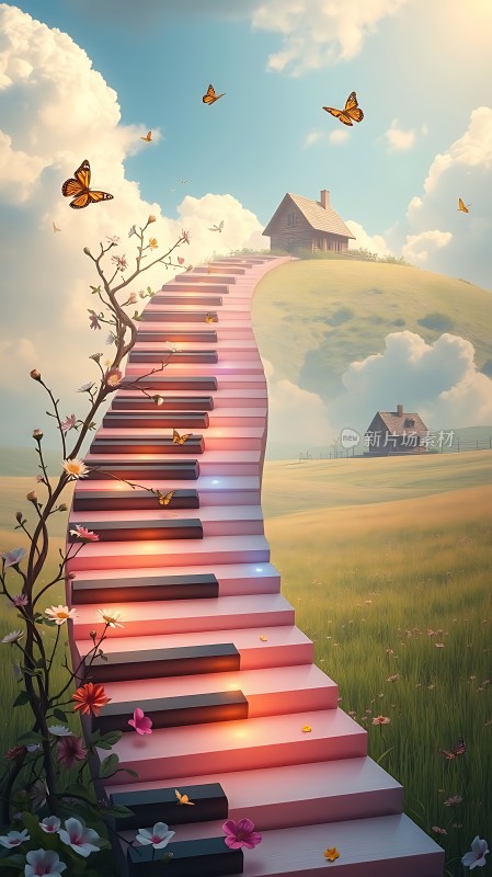 钢琴阶梯上的奇幻之旅