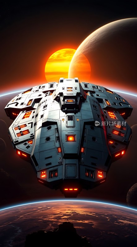 星际飞船启航