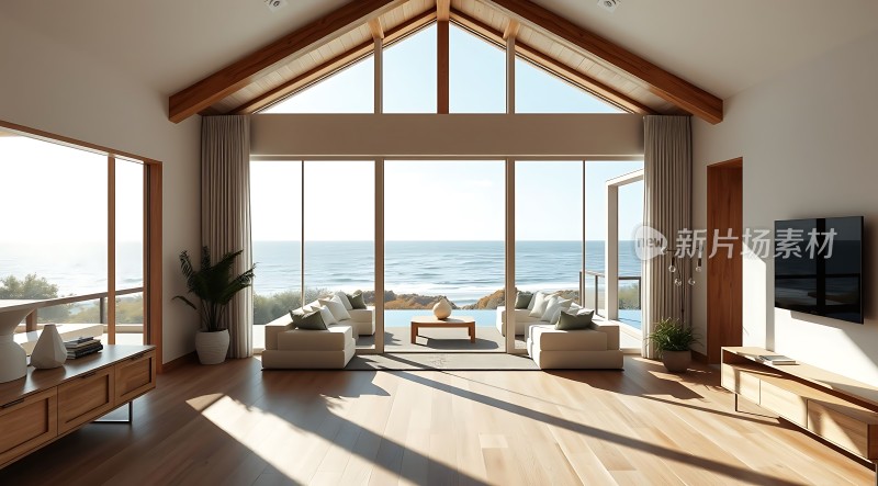 海景大宅阳光明媚现代简约风格